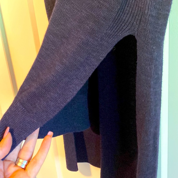 NWT Anthropologie Desmond Sweater Tunic Tank Top | Navy Blue | XS - Picture 9 of 11
